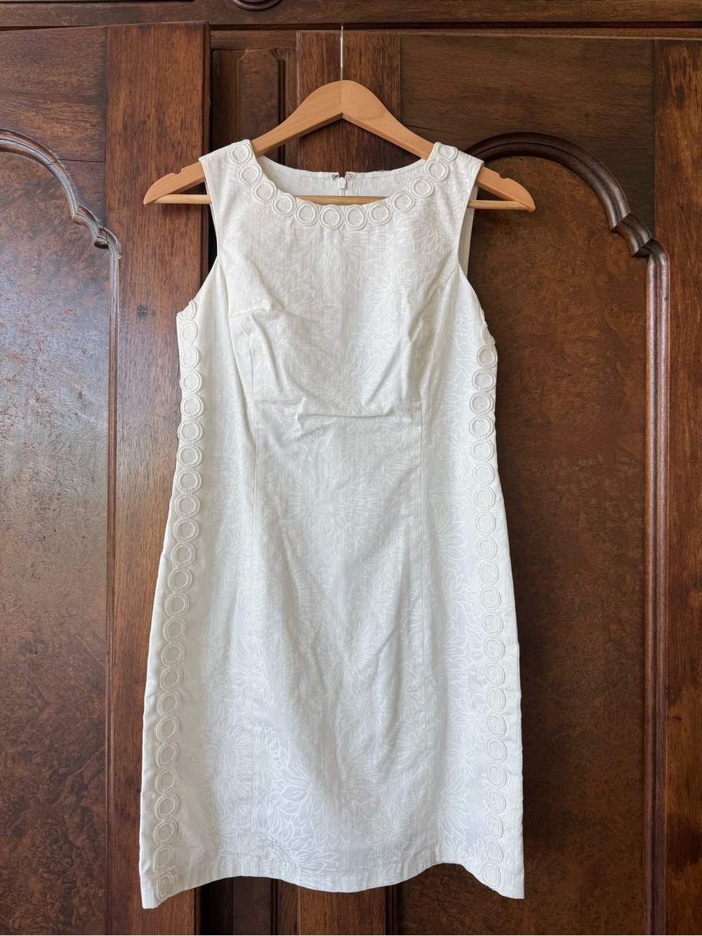 Lilly Pulitzer Mila Shift White Dress Size 2